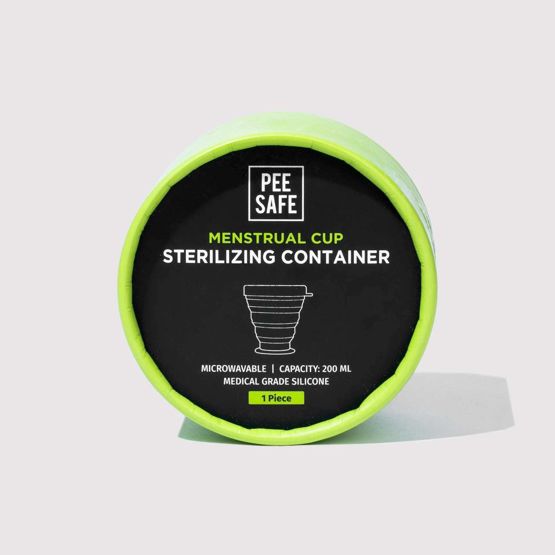 Pee Safe Menstrual Cup Sterilizing Container