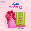 Small Medium Safety Menstrual Cup for Women Period Protection Comfortable Reusable Feminine Hygiene Product