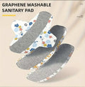 Durable Reusable Adult Diaper Non-slip Soft Washable Panties Menstrual Cloth Sanitary Feminine Hygiene Pad Period Cotton Panty Liners
