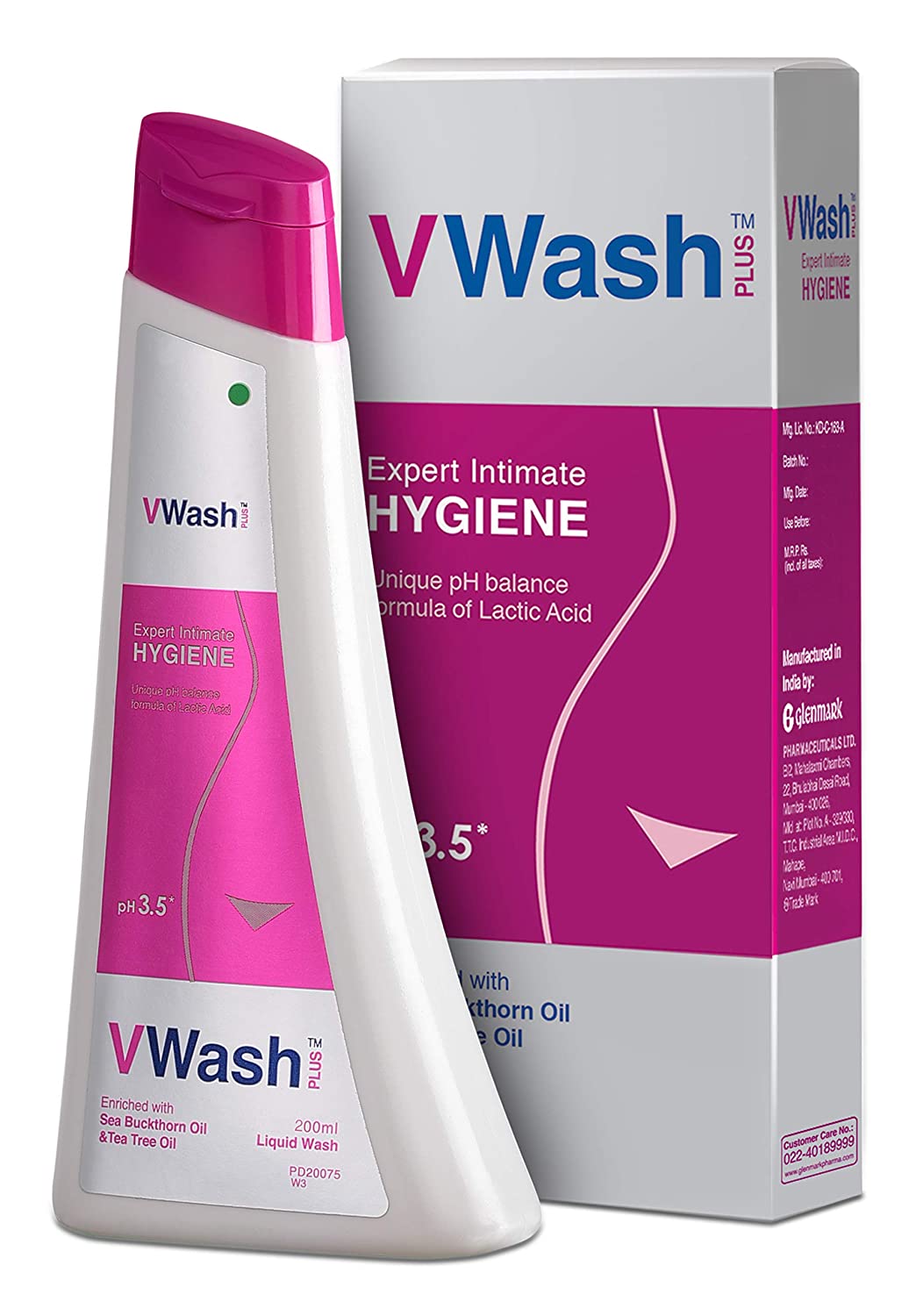 Vwash Plus, Expert intimate Hygiene Liquid Wash 100ML